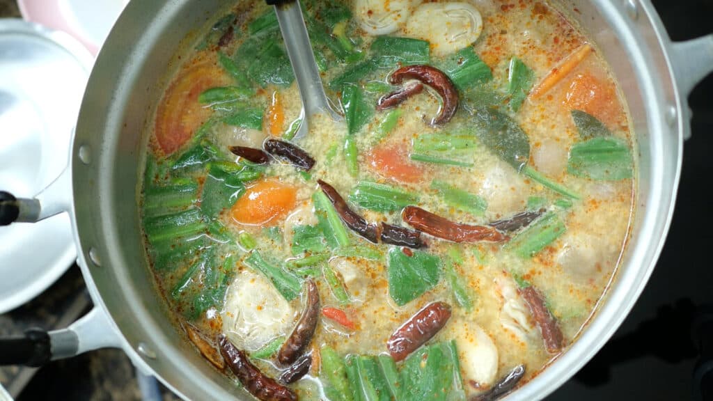 ต้มยําปลากระพงรสเด็ด